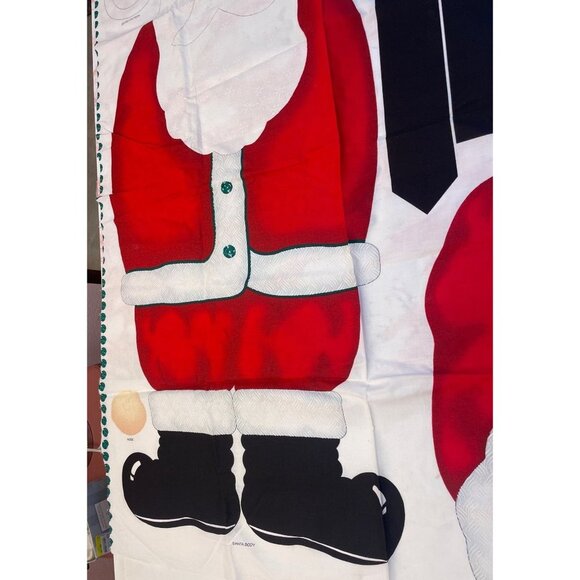 Vintage 1990s Daisy Kingdom Traditional Santa Door Panel Cut and Sew 3769 40 Inc - Picture 7 of 7